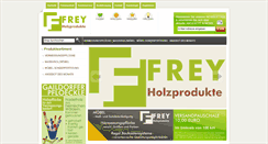 Desktop Screenshot of frey-holzprodukte.de