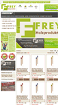 Mobile Screenshot of frey-holzprodukte.de